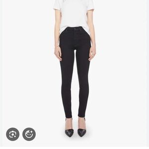 Women's Mother Faux Suede Skinny Jeans